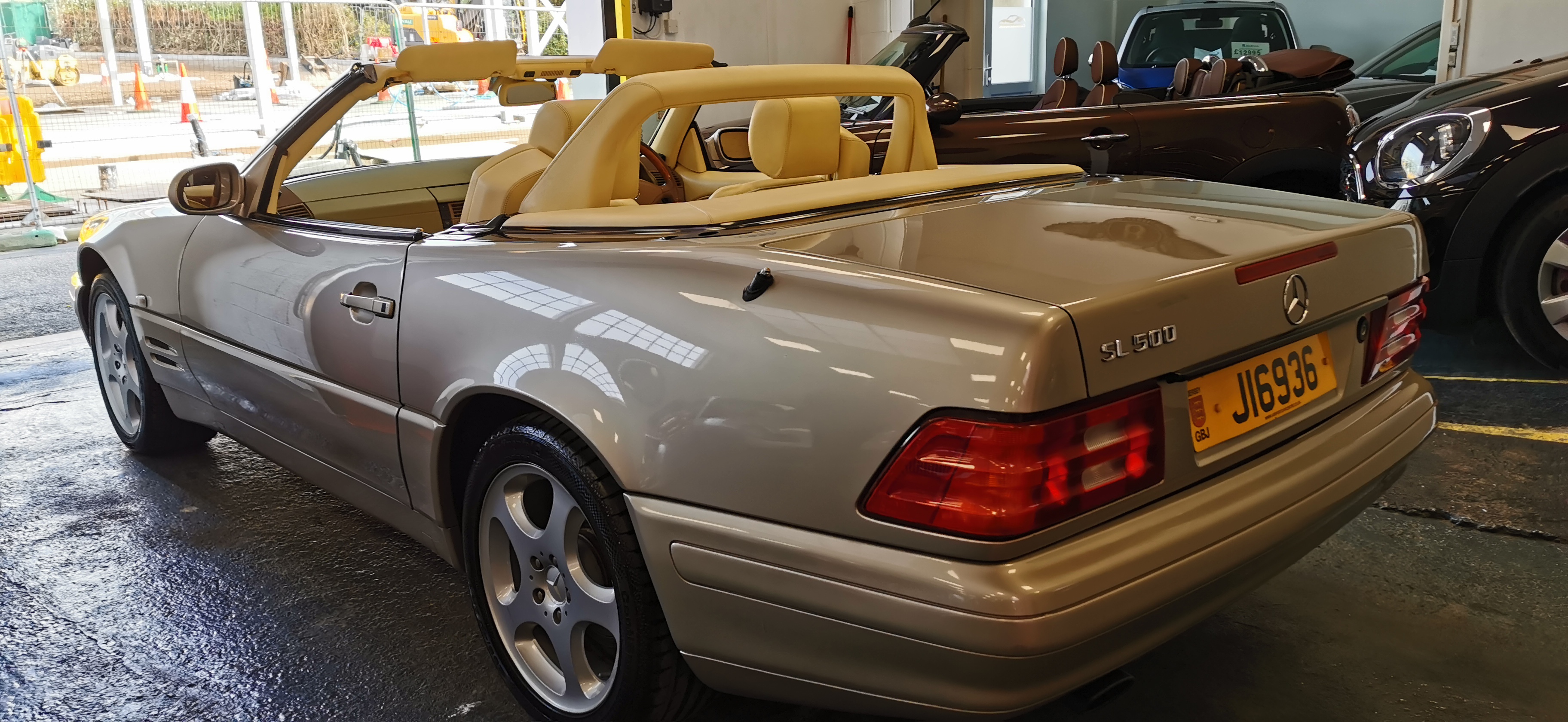 CLASSIC 1998 MERCEDES-BENZ SL 500 CONVERTIBLE PANORAMA BEAUTIFUL RARE ...